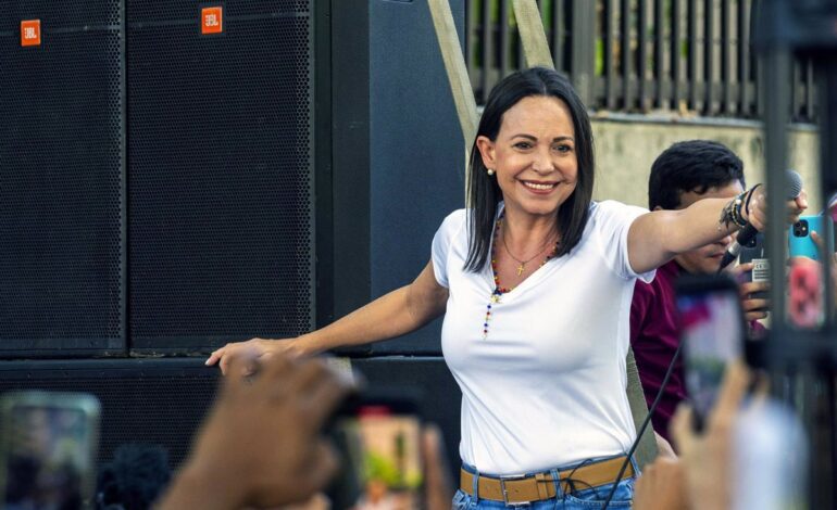 Liberan a María Corina Machado horas después de ser detenida «con violencia» por el régimen