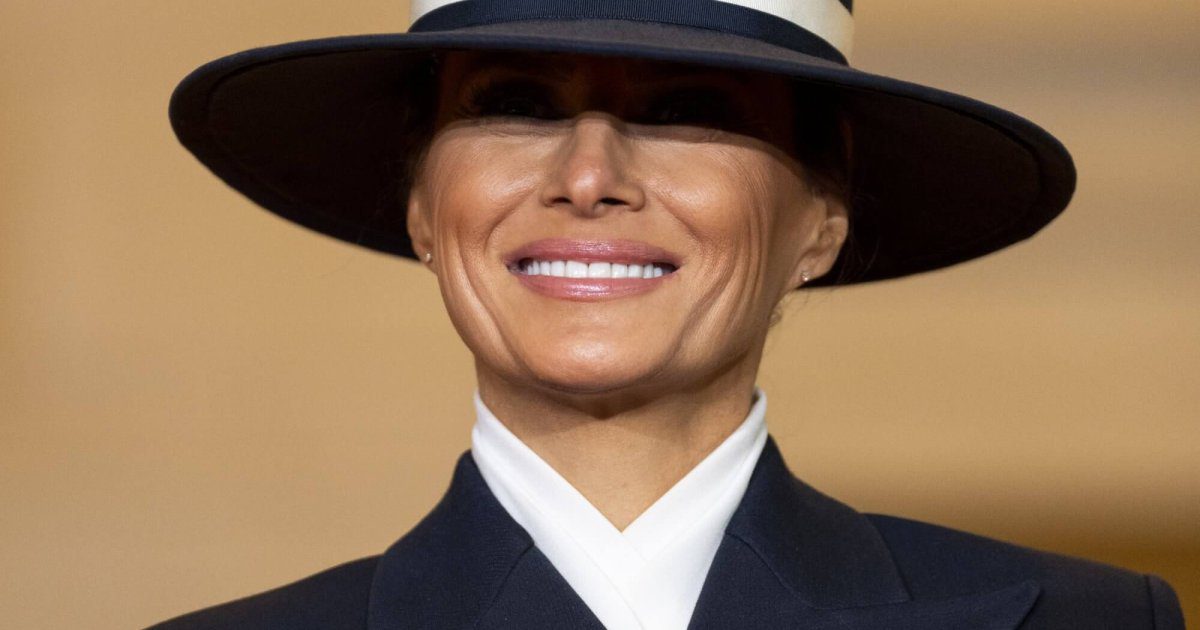 El significativo look de Melania Trump para la investidura de Donald Trump como presidente de los Estados Unidos