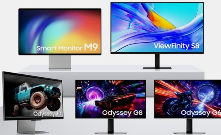 Nuevos monitores Samsung en el CES 2025