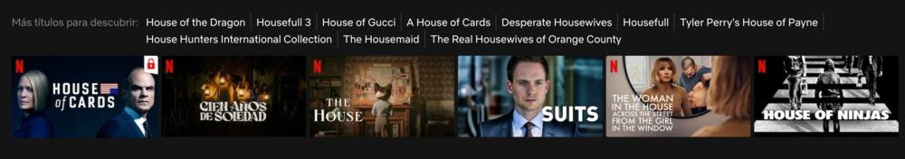 Imágenes de House of Cards en Netflix