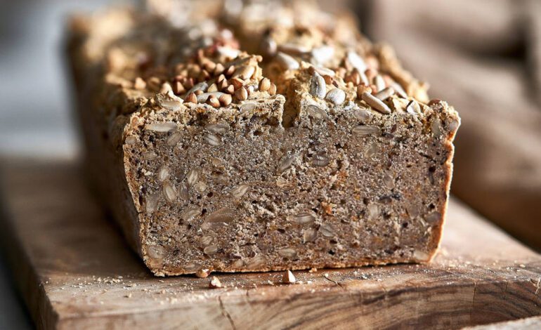 La receta fácil de pan de trigo sarraceno, el pan con el índice glucémico más bajo