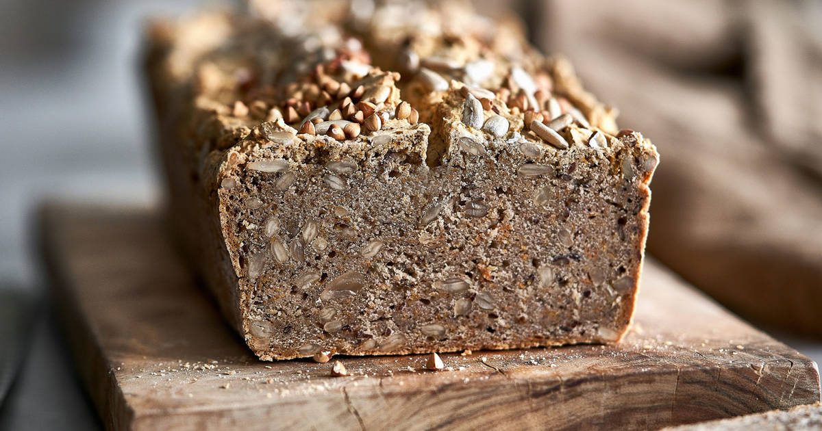 La receta fácil de pan de trigo sarraceno, el pan con el índice glucémico más bajo