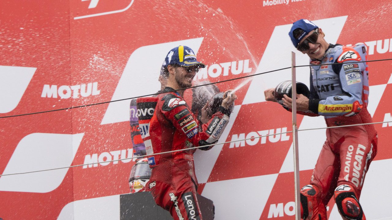 El «problema de gestión» de Ducati con Marc Márquez y Bagnaia: «Que no la caguen…»