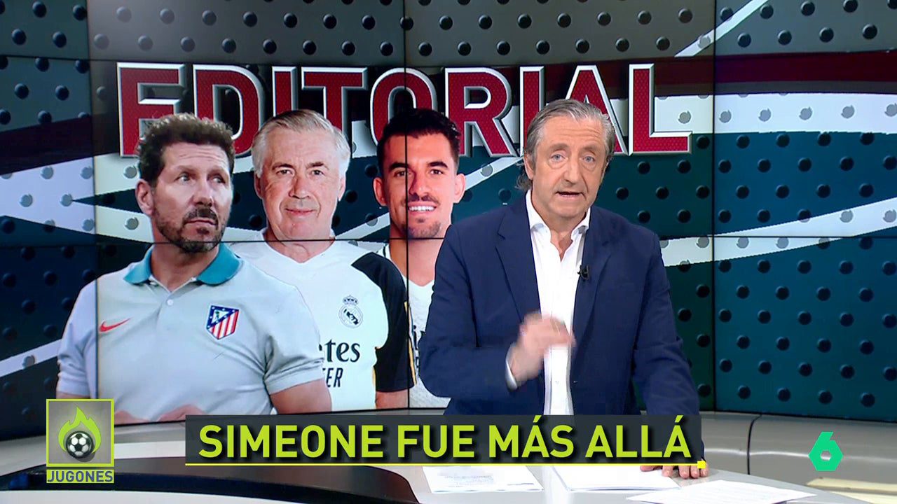 La dura reflexión de Josep Pedrerol sobre el ‘pique’ entre Simeone y el Real Madrid