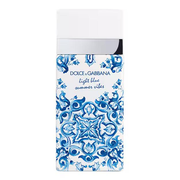 Perfume Summer Vibes azul claro de Dolce & Gabanna.