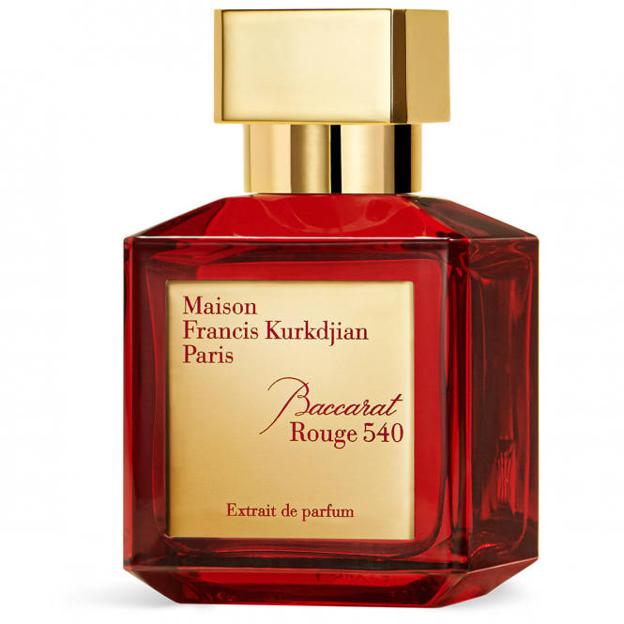 Baccarat Rouge 540 de la Maison Francis Kurkdjian. Precio: 340 euros