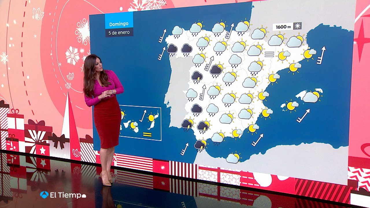 Los Reyes Magos traen lluvia y nieve a las montañas. El Tiempo por Mercedes Martín