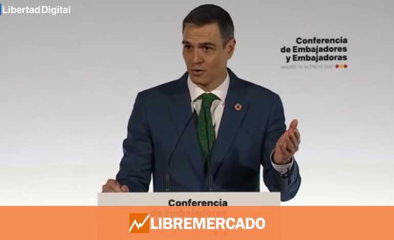 Sánchez pasa del «cohete» a hablar de la economía española como la «pata negra ibérica» mundial