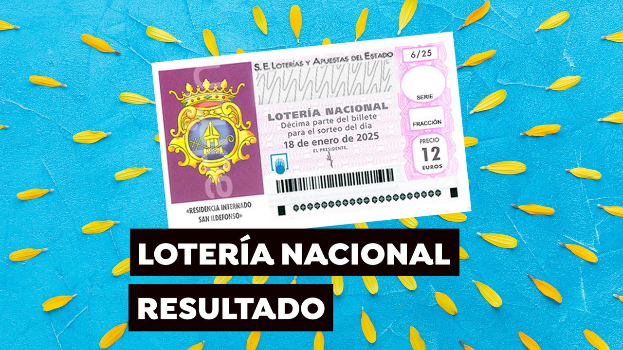 Sorteo Especial Niños de San Ildefonso de la Lotería Nacional: Comprobar décimo de hoy sábado 18 de enero, en directo