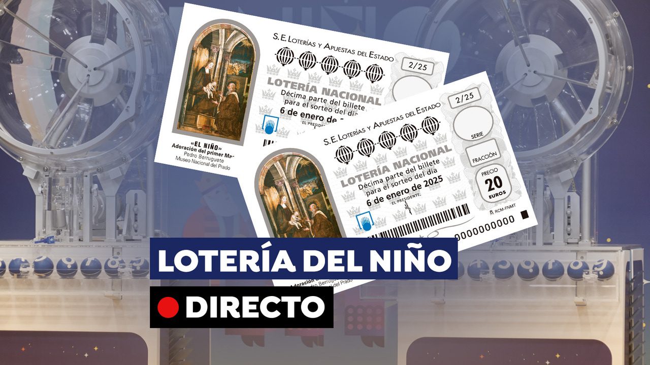 Sigue los resultados del sorteo de hoy, lunes 6 de enero, y no te pierdas ningún premio del Día de Reyes