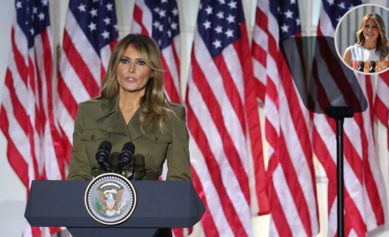 Melania Trump rompe su silencio tras su regreso a la Casa Blanca