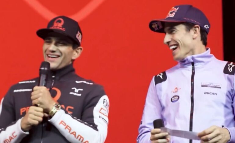 Jorge Martín ‘corona’ a Marc Márquez… pero cambia de opinión