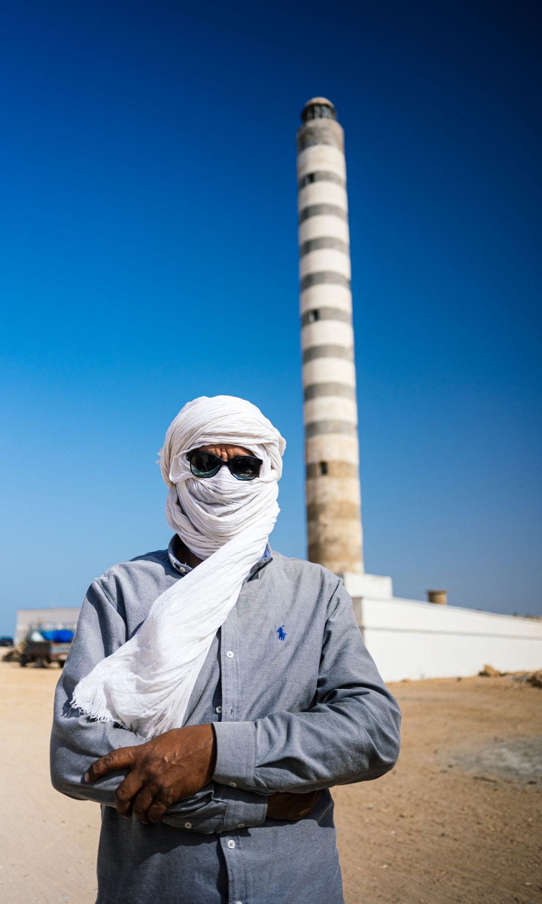 Faro del Gran Arcipreste, Dakhla, Marruecos