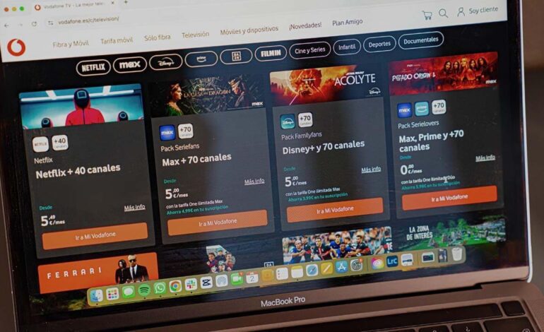 Vodafone anuncia los dos próximos canales gratis disponibles para sus clientes durante el mes de enero