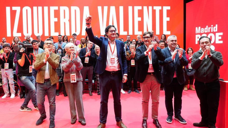 El PSOE madrileño batallará contra Ayuso y la ultraderecha para aupar a Óscar López