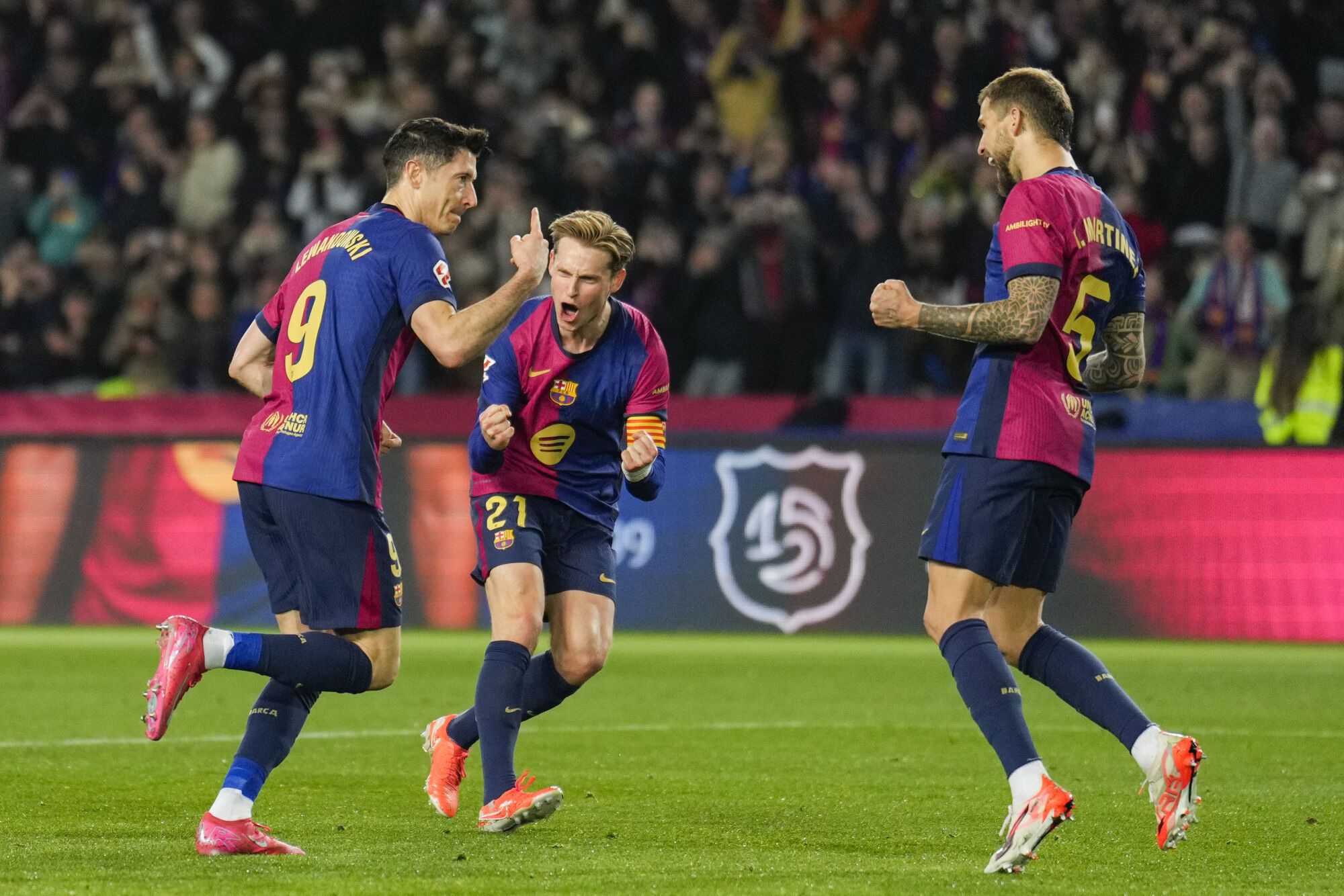 Laliga: FC Barcelona - Rayo, en imágenes.