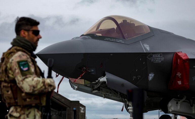 El país que podría renunciar al caza F-35 si Trump sigue con la guerra de los aranceles