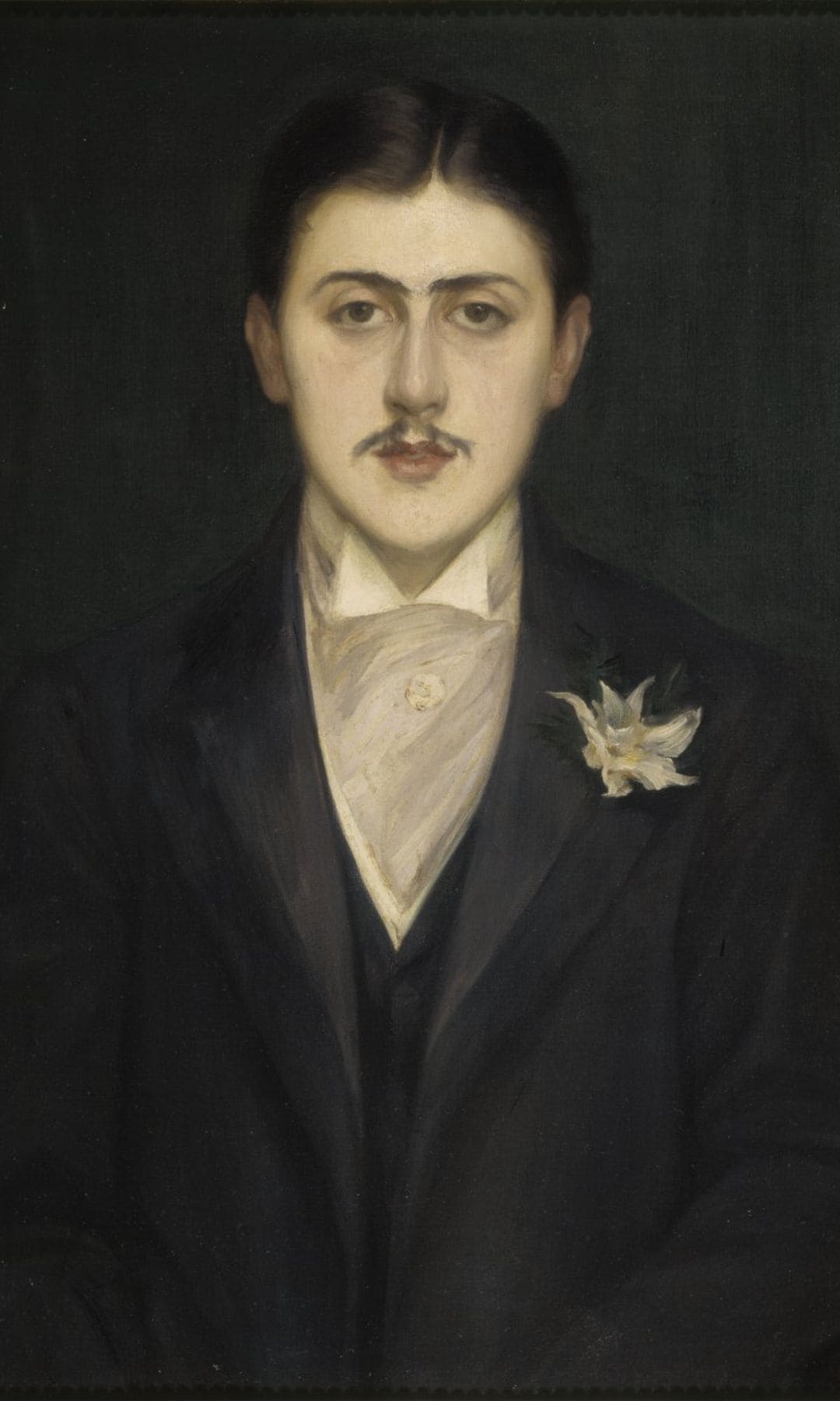 'Retrato de Marcel Proust 1892', Jacques-Émile Blanche 1989