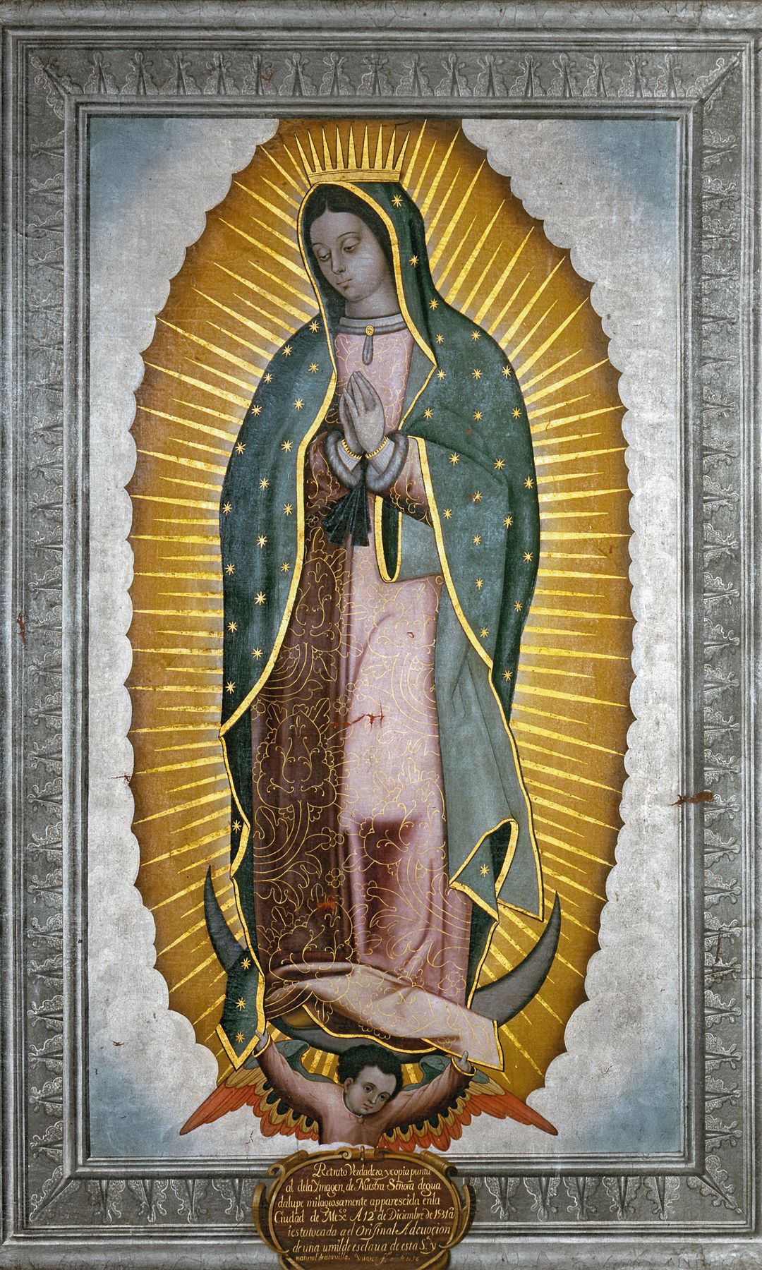 'Nuestra Señora de Guadalupe con cuatro apariciones', José Juárez Siglo XVII