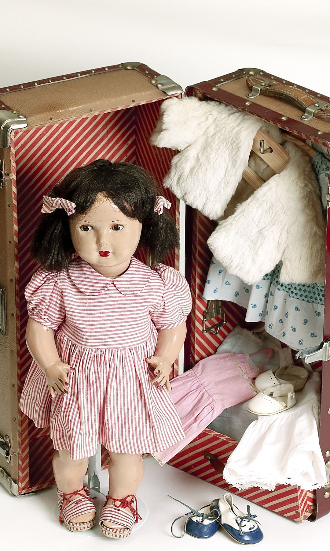 Mariquita Pérez 1940 Doll en la exposición del juguete Madir Sky