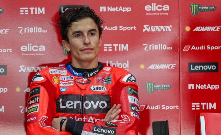 Marc Márquez ya es más rápido que Bagnaia con la Ducati