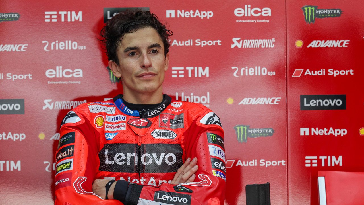 Marc Márquez ya es más rápido que Bagnaia con la Ducati