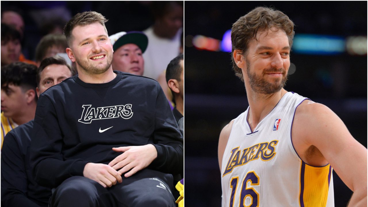 Luka Doncic se ruboriza sobre las comparaciones con Pau Gasol: «Espero verle por aquí»