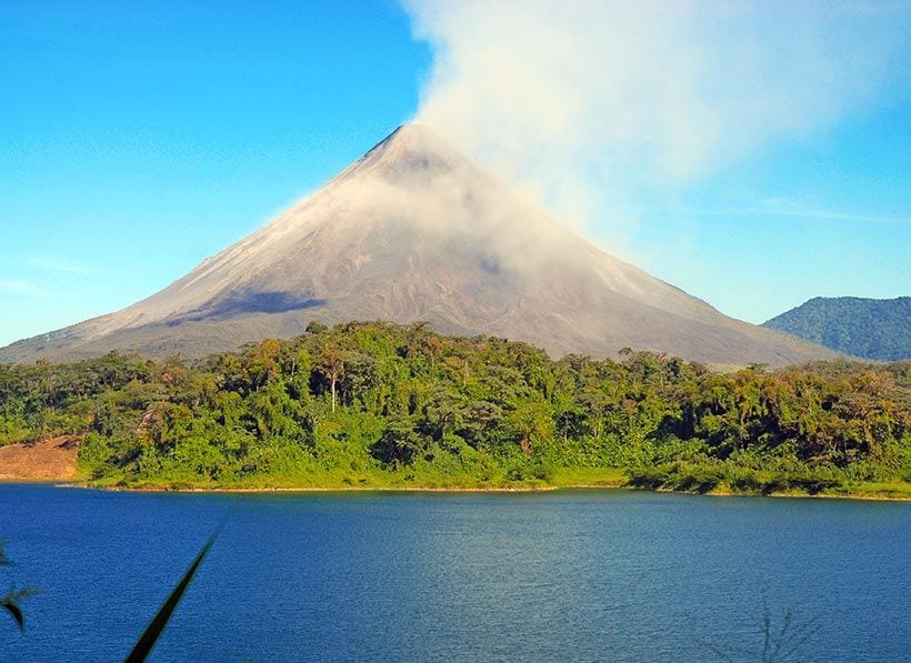 Parques nacionales del volcán Costa Rica