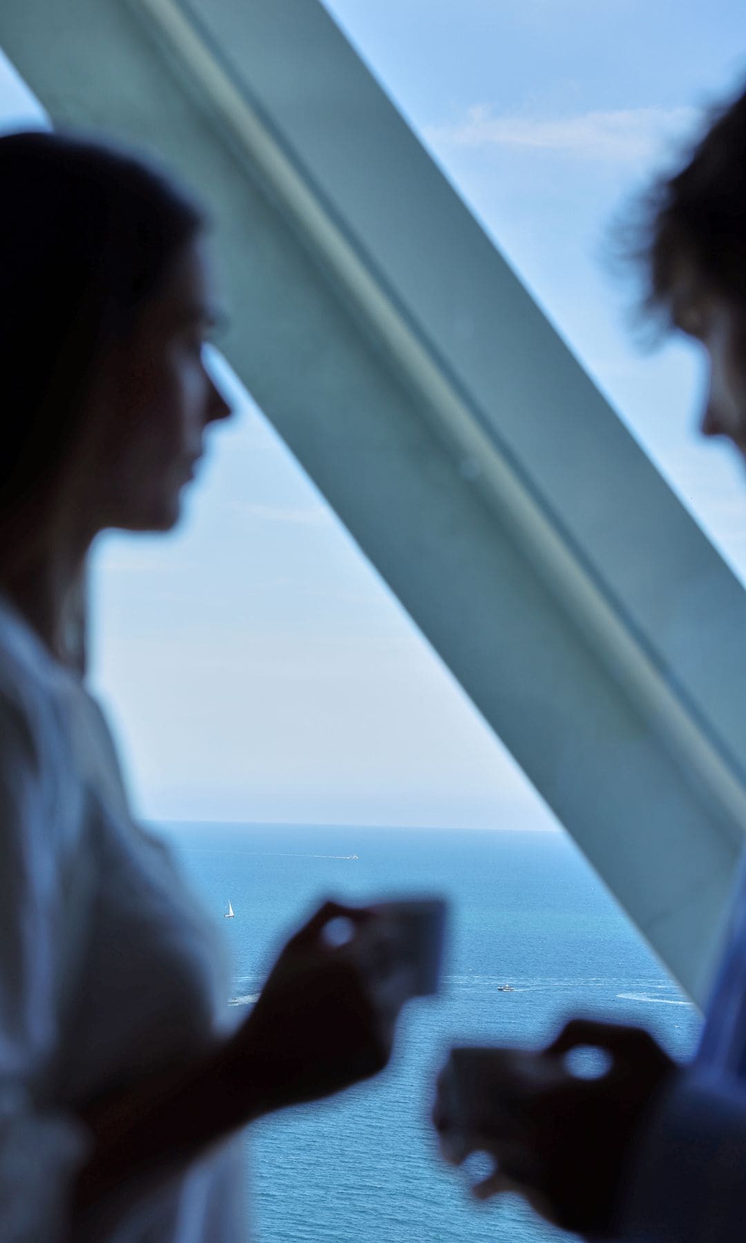 Vista marítima desde las habitaciones de las artes Barcelona Hotel