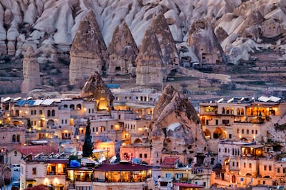 La ciudad de Göreme, en Capadocia.