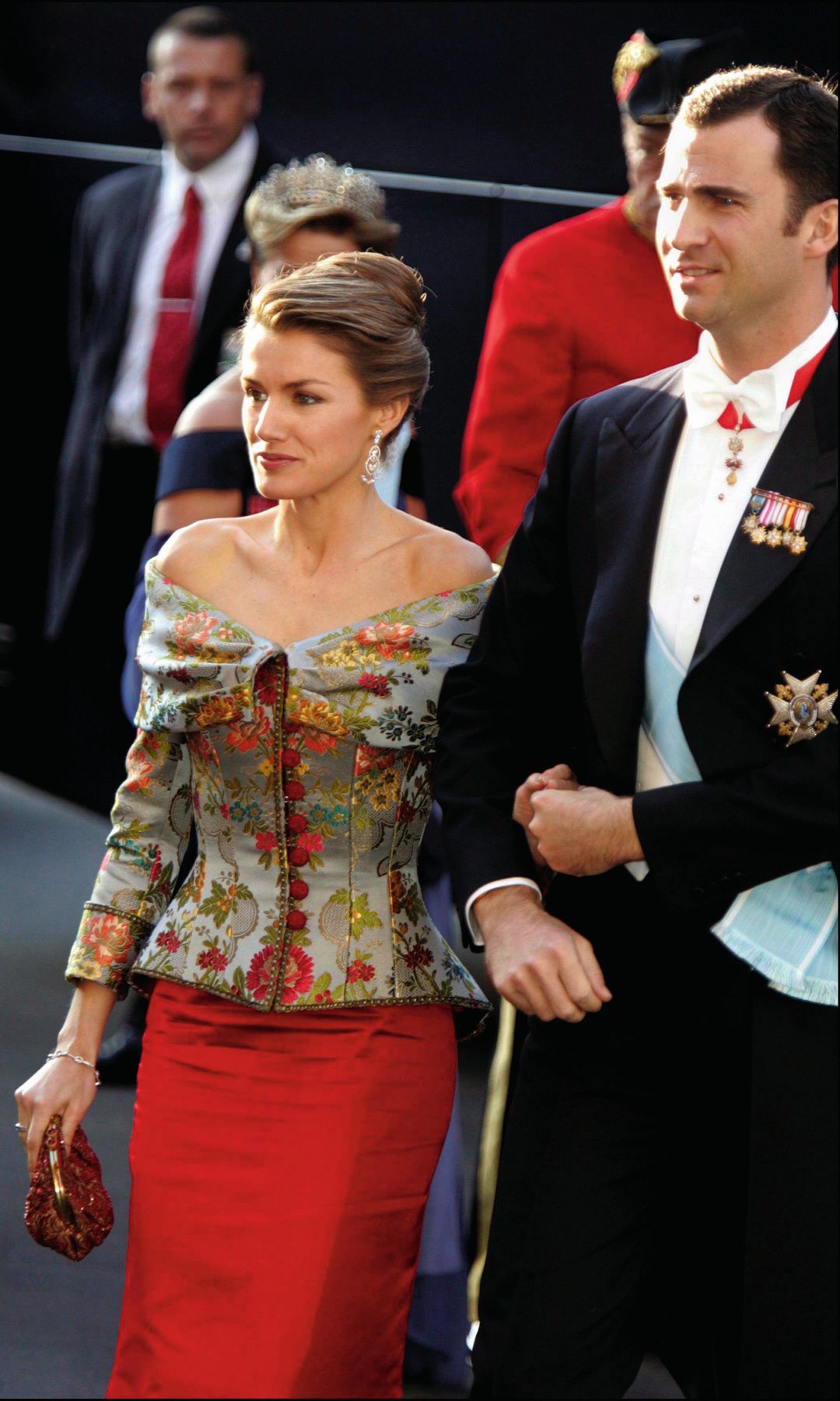 Letizia y Felipe en el matrimonio del Príncipe Frederik 