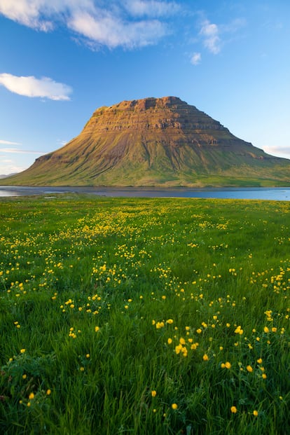 Kirkjufell, Islandia.