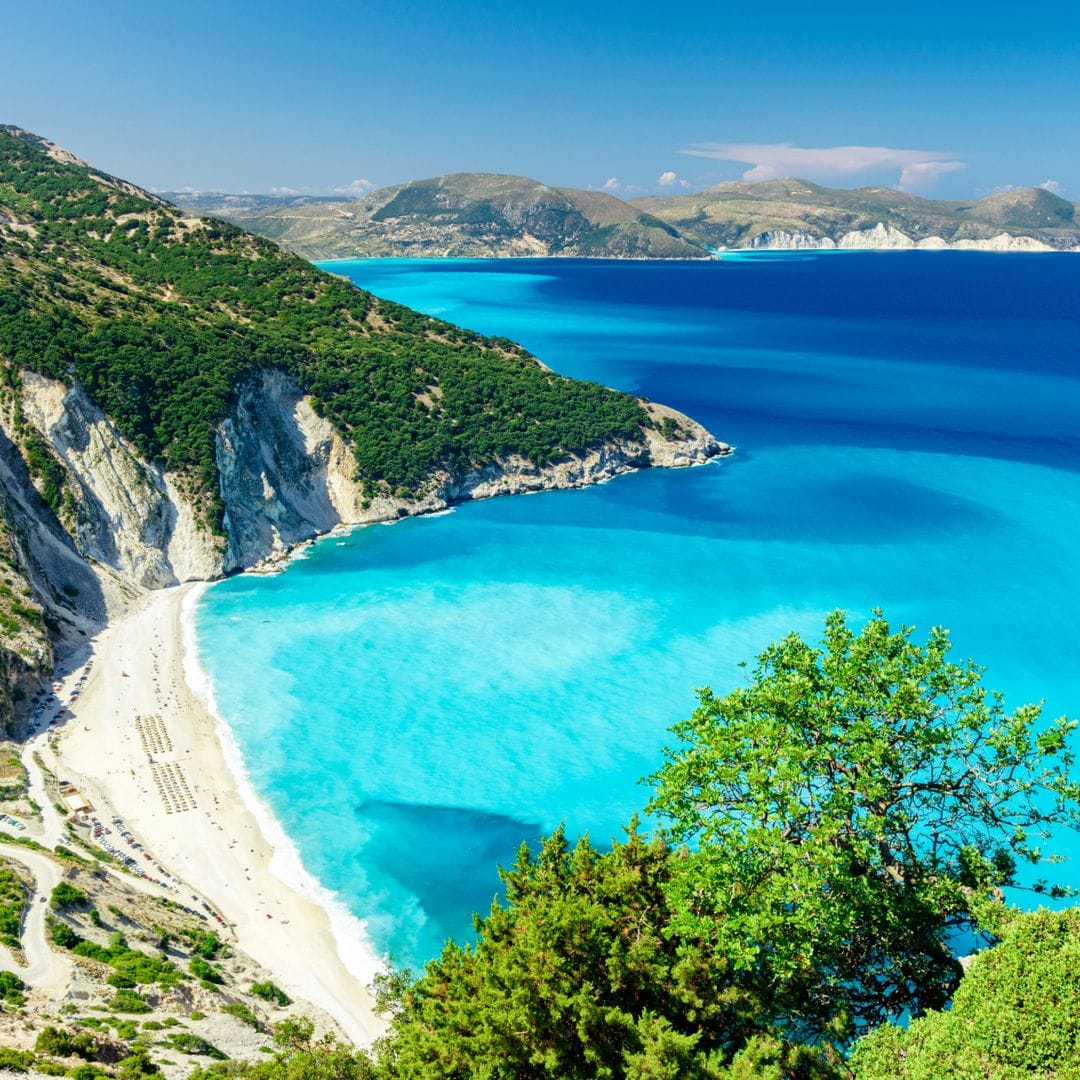 Myrtos Beach, Grecia