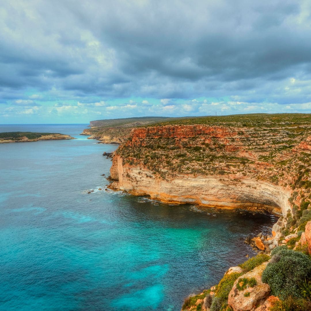 Spygia dei Conigli Beach, Sicilia, Italia