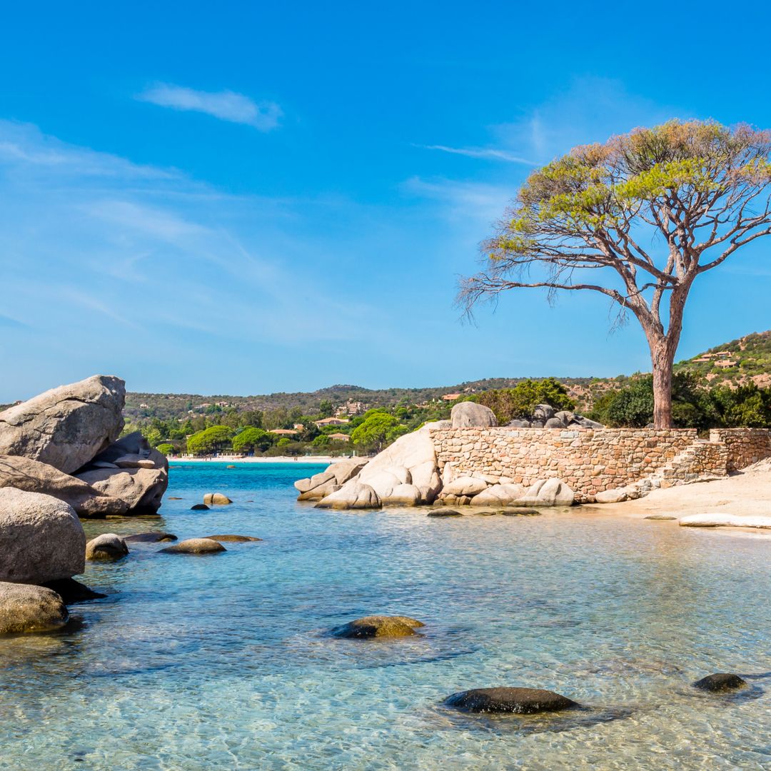 Palombaggia Beach, Córcega, Francia