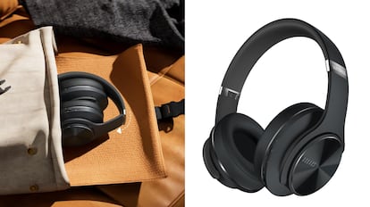 Las mejores ofertas de Amazon: auriculares de diseño plegables con almohadillas grandes.