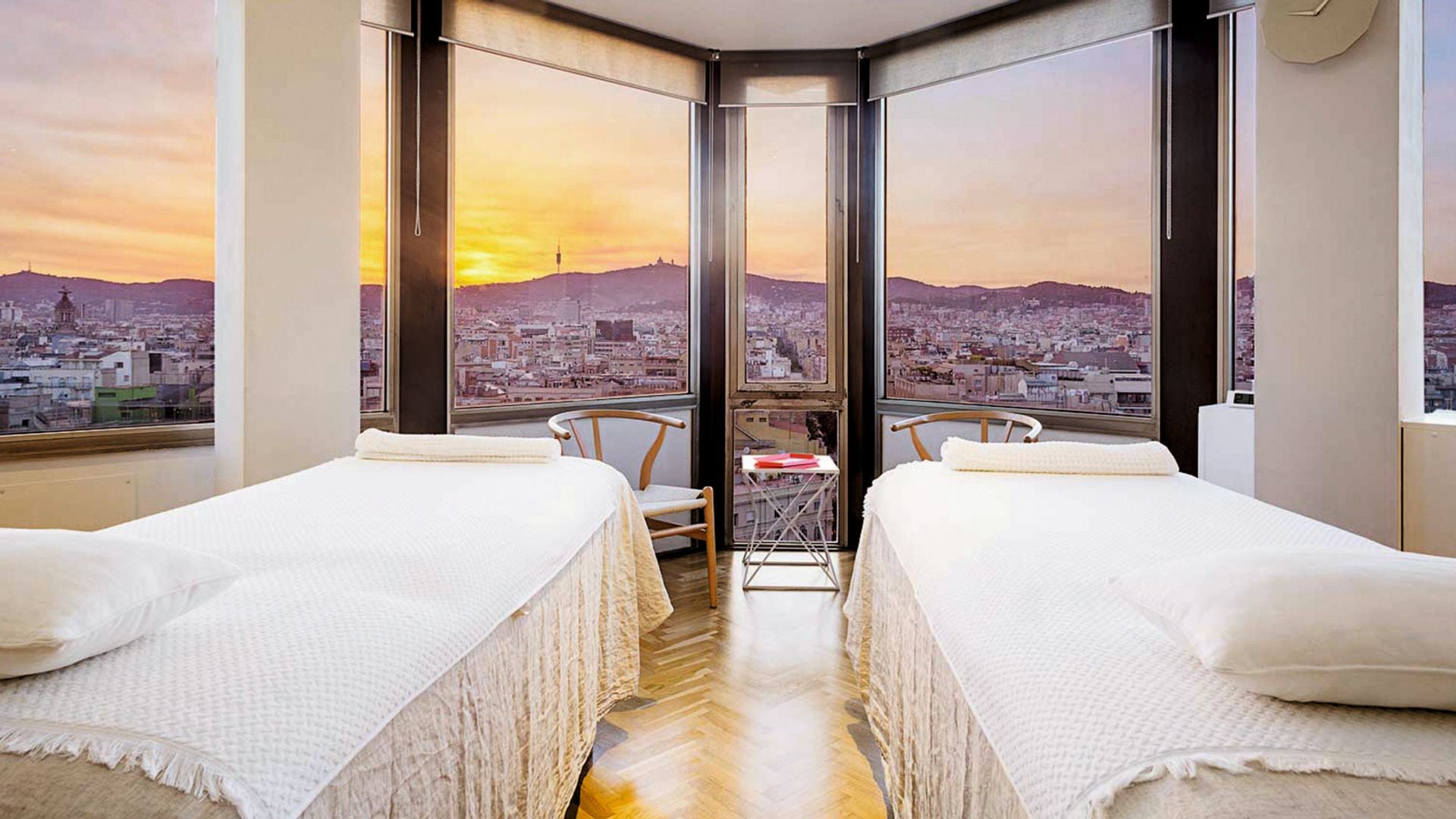 Masaje de spa con vistas en el Gràcia Mandarin Oriental Passeig, Barcelona