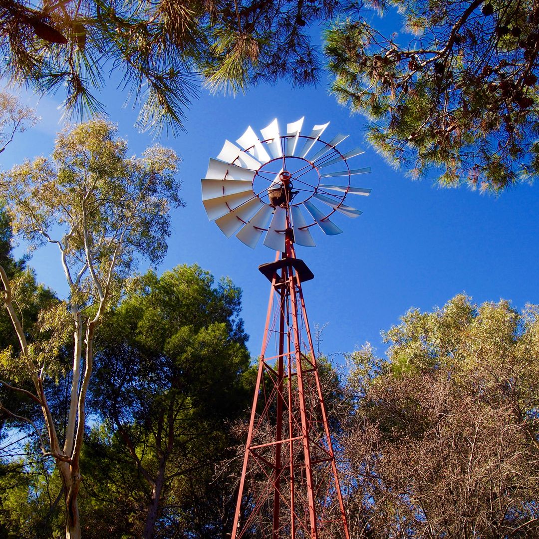 Molino en el parque de Quinta de Los Molinos, Madrid