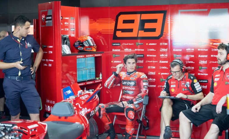 Los nervios de Marc Márquez antes de su debut con Ducati: «Más de lo habitual…»