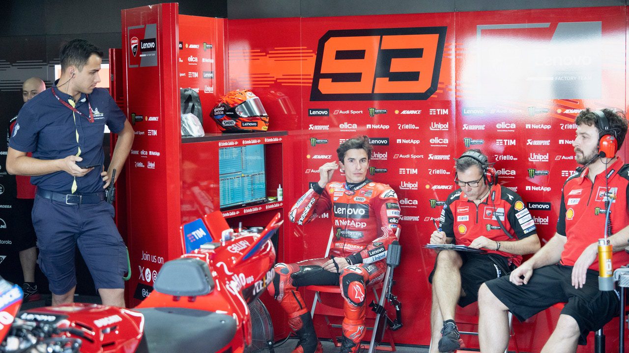 Los nervios de Marc Márquez antes de su debut con Ducati: «Más de lo habitual…»