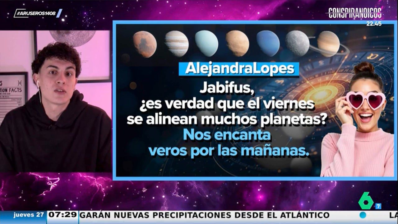 Jabifus explica la alineación planetaria que tendrá lugar este 28 de febrero: renacimiento, cambios y sorpresas