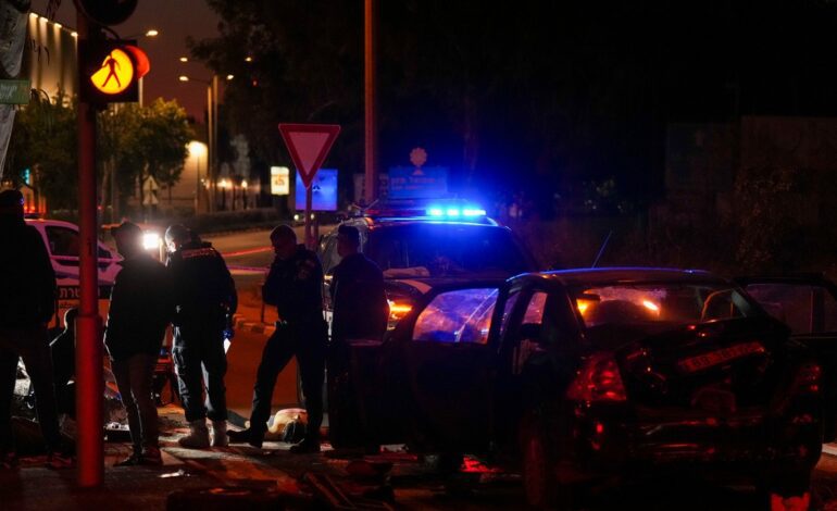 Al menos doce heridos por un atropello masivo contra una estación de autobús en el norte de Israel