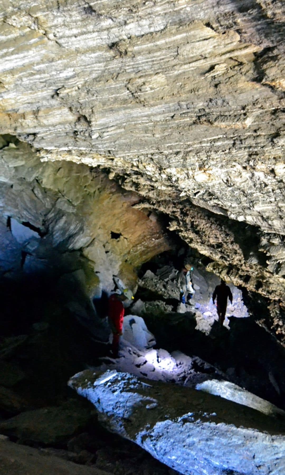 Espeleología en patones, madrid