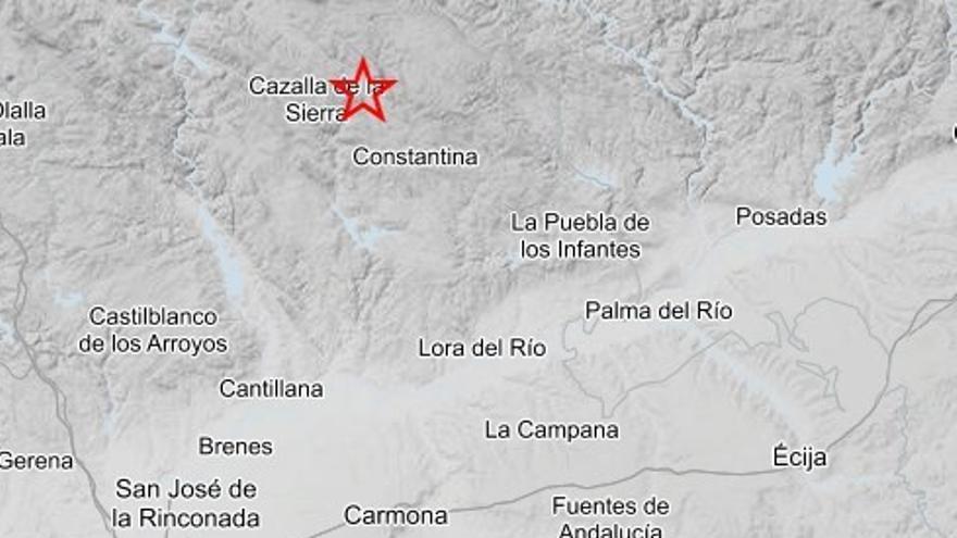 Registrado un terremoto de magnitud 4,1 en la provincia de Sevilla