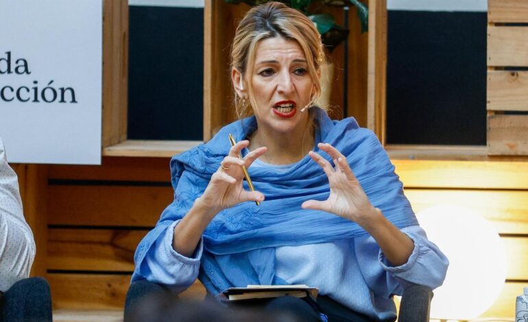 Yolanda Díaz aboga por subir el SMI a 1.082 euros para «combatir la pobreza laboral»