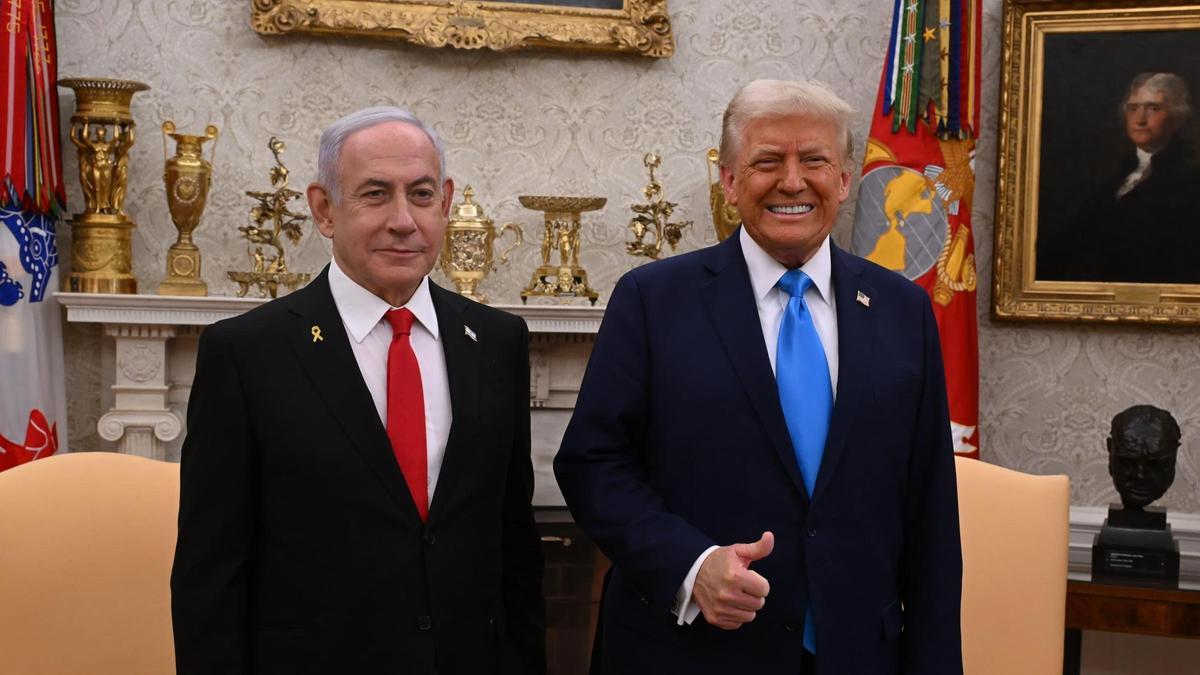 Trump asegura ahora que Israel entregará la Franja de Gaza a EEUU cuando acabe la guerra