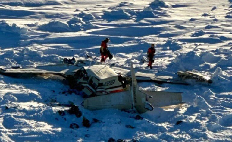 El hallazgo de los restos del avión desaparecido en Alaska confirma la ausencia de supervivientes