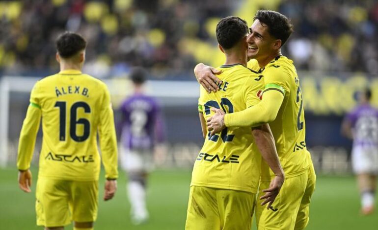 Resumen, goles y highlights del Villarreal 5-1 Valladolid de la jornada 22 de LaLiga EA Sports