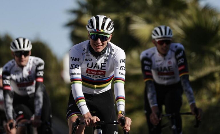 Pogacar, «emocionado y motivado» antes de iniciar la temporada en el Tour de los UAE