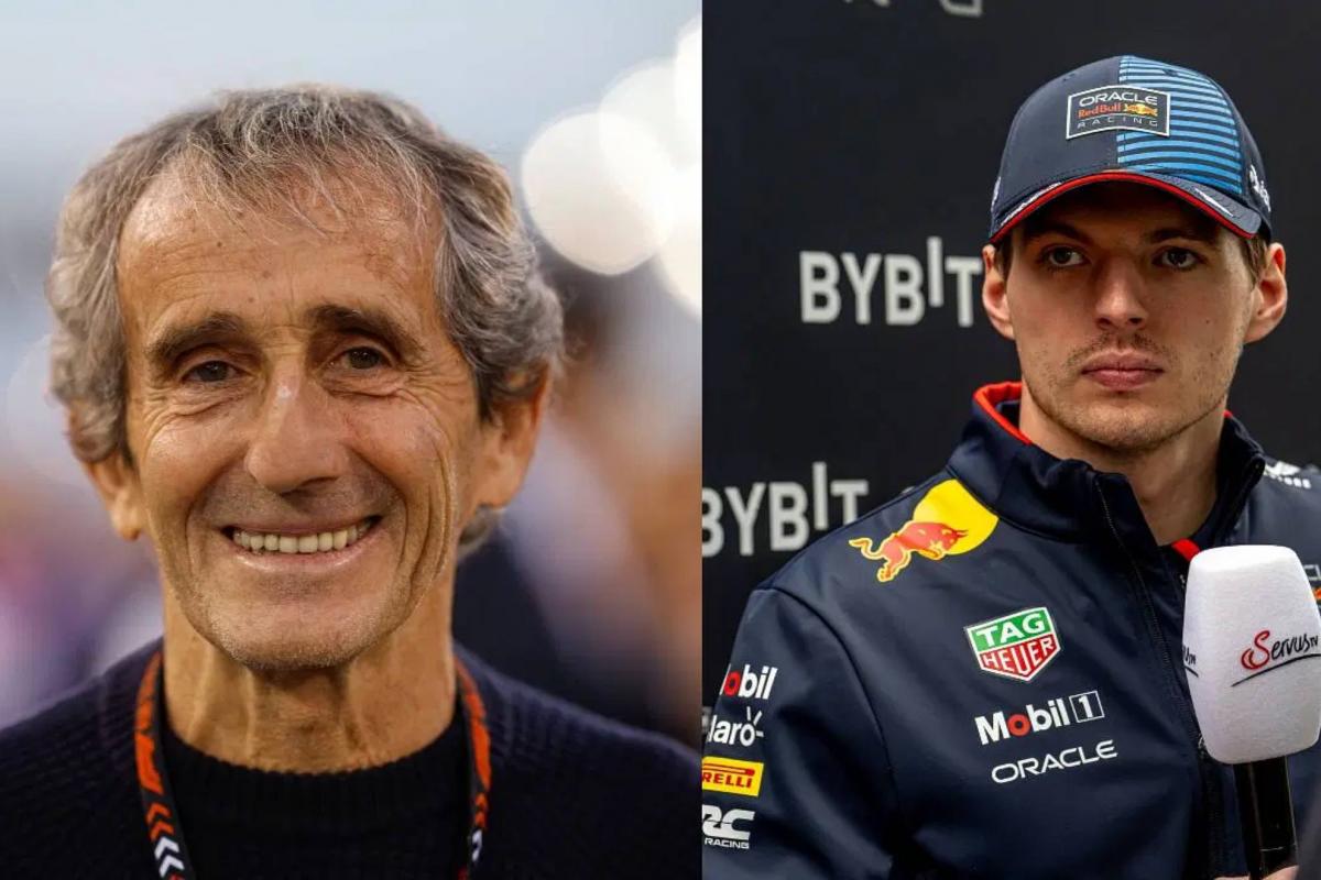 Prost: «Verstappen es el mejor y me superará pronto»